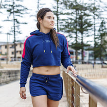 Load image into Gallery viewer, The WOD Life - Women's Wanderer Track Shorts - INDIGO
