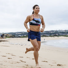 Load image into Gallery viewer, The WOD Life - Women's Wanderer Track Shorts - INDIGO
